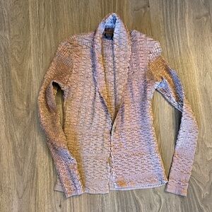 Lezley George London iridescent Textured Pink Women's button front top